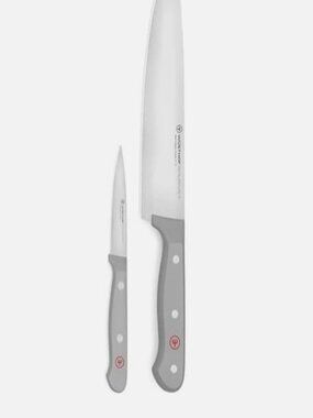 Wusthof Gourmet Grey 2-Pc Prep Set - 8" Cook's and 3" Paring